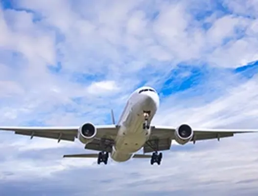 Aero plane, in the sky